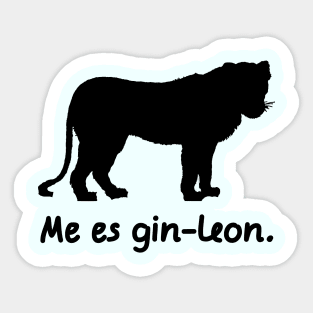 I'm A Lioness (Lingwa de Planeta) Sticker